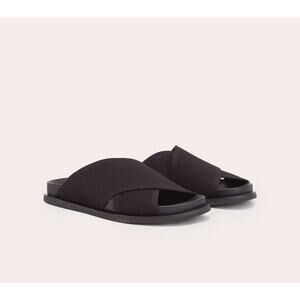 NEW Everlane The ReKnit Form Crossover Sandal In Black Size 9